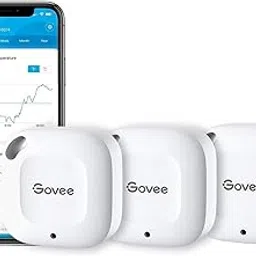 Govee Bluetooth Hygrometer Thermometer, Wireless Thermometer, Mini Humidity Sensor with Notification Alert, Data Storage and Export, 262 Feet Connecting Range, 3 Pack-picture-20