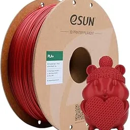 3IDEA e-Sun PLA+ 3D Printing Filament Fire Engine Red,1.75mm, Net Weight-1kg-image-3
