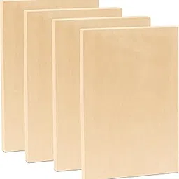 Unfinished Wood Canvas Boards with 3/4” Cradle, Wood Panels for Crafting and Painting | 8”x12” | 4 Pack-picture-22