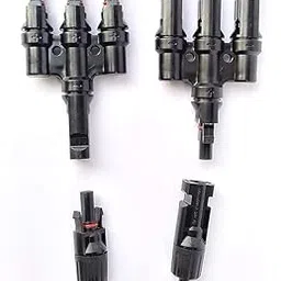 J.S.A. ENTERPRISES Solar Branch Connector with MC4 Connectors, 2-in-1 Design, 1+1 Pair-picture-34