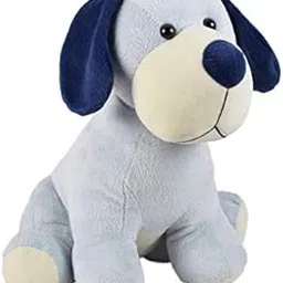 HELLO BABY Soft Toy Plush Cushion Cute Sitting Dog Stuffed Toy Blue Color - 12 Cm-image-28
