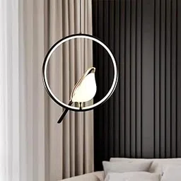 BLISSBELLS Chirpy Bird Hanging Pendent Light Suitable for Living Room, Bedroom, Kitchen Island, Lobby- Pack of 1 Warm White image 1