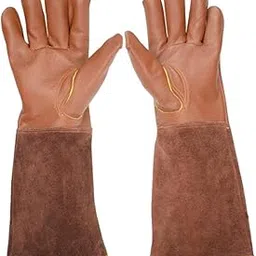 Jazzy Pearls®® Leather Protective Gloves Gardening Gloves for Thorny Bushes Rose Pruning S|Home & Garden | Tools | Safety & Protective Gear | Gloves & Pads-image-63