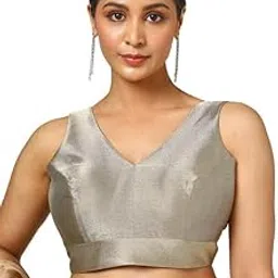 soch Women's Tissue Solid Sleeveless Regular Fit Blouse-picture-37
