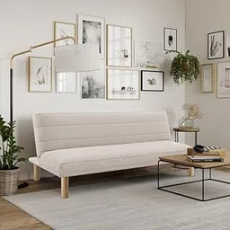 HomeVibes Convertible Sofa Cum Bed for Living Room, Comfortable and Elegant, Best in Built in Quality,Convertible Sleeper Sofa, Convertible Folding Sofa Bed Tufted Couch. (Calabasas, Beige)-picture-24