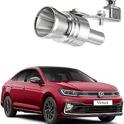 Car Exhaust Silencer Turbo Sound Changer Aluminium Alloy Whistle Compatible with V W Virtus-picture-11