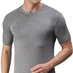 macroman m-series Macroman M Series Men's Wonder Thermal Round Neck Half Sleeves image 1