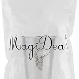 FABLOFT® Stainless Steel Stackable Cups for Bar Beer Drinking Deer Pattern 350ml-picture-29