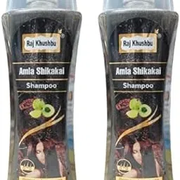 Amla Shikakai Shampoo 500ml Herbal Ayurvedic Hair Care Natural Cleanser for Daily Use Gentle Cleansing Nourishing Growth Anti-Hair Fall Strengthening Scalp Hydrating Pack Of 06-picture-41