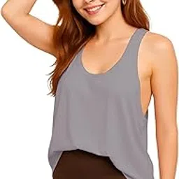 jovo Plain Cotton Tank Top for Women - Regular Length, Relaxed Fit Activewear 1005 VJ64 Parent-picture-47