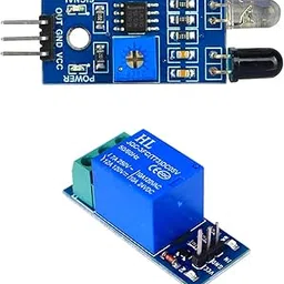 IR sensor module/flame sensor with 5V 1-Channel Relay Module with led indicator kit-picture-40