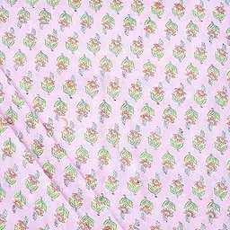 DMAASA Hand Block Print Pure Cotton Fabric Piece | Craft and Dress Making Cloth Piece | Long 44 Inch Wide Clothing Piece for Women Kurti, Top, Men Shirt, Cushion, Pillow and Table Cover (1 Meter)-picture-26