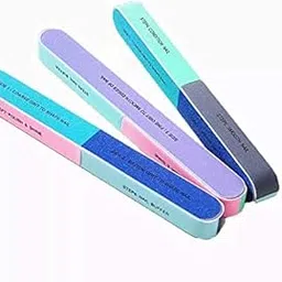 Shopper's Hub 7 -Sided Nail Buffers/Filers for Manicure (Random Colours) - Combo of 2-picture-11