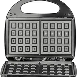 MERISHOPP™ Waffle Maker Compact Nonstick Bakeware Waffle Iron for Muffins Lunch Toastie Style A-picture-37
