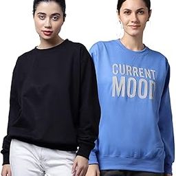 mack jonney Fleece Round Neck Sweatshirt for Women (Pack of 2)-SW_RRN_BLK_47_YLW_002-P-picture-27