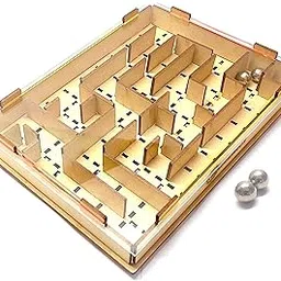 Dynamic Maze, Wooden DIY Toy for 5,6,7,8,9 Years, Fun Construction Activity Puzzle Kit-picture-38
