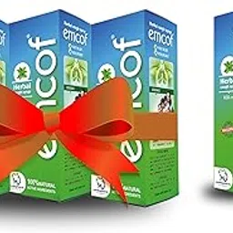 Emcof Herbal Cough Syrup | Clinically Tested Formula Fast-acting Relief For Dry & Wet Cough | Formulated With Natural Ingredients Like Tulsi, Ginger, And Honey | Non-drowsy, Alcohol-free - 400ml Pack-picture-10