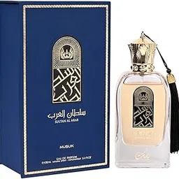 Nusuk Sultan Al Arab Eau De Parfum for Men | Long Lasting Perfume with Cardamom, Pink Pepper, Sage, Vanilla, Amber & Marron Glacé | Bold Spicy Woody Fragrance | 100ml-picture-22