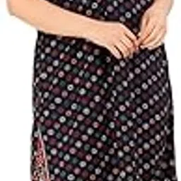 homezilla Cotton Nighty Ankle Length for Women, Printed Night Dress for Women- Free Size-picture-18