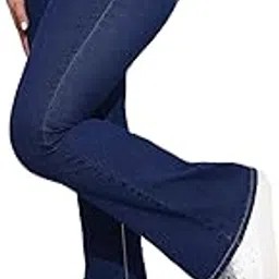 adbucks Women's Wide Leg Fit High Rise Jeans II Bootcut Jeans II-picture-12