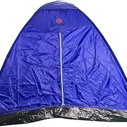 Endless Dome Camping Tent | Material: Polyester | Wateproof | UV Protection | Outdoor Activities Use | with Carry Bag | for 2 Person | Size: 200x120x90 cm | Color: Blue-picture-15