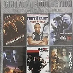6 in 1 English Movie Collection (Armored, Tooth Fairy, drom Paris with Love, Avatar, Dead Man Running, triage) DVD-image-16