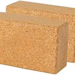 Luvottica Eco-Friendly & Sustainable Cork Yoga Brick (Set of 2) To Support, Improve & Strengthen Your Reach And Make More Difficult Poses Accessible-picture-25