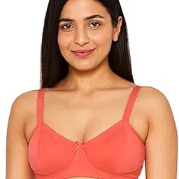 Women Non Padded Cotton Everyday Regular Bra for Plus Size Women with Adjustable Strap & Back Hook Closure-image-64