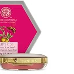 Forest Essentials Luscious Sugared Rose Petal Lip Balm, 4g and Delicate Facial Cleanser, Saffron and Neem, 50ml-picture-36