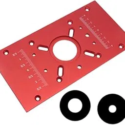 THE STYLE SUTRA M8 Router Table Insert Plate Router Flip Plate for Milling Table Lightweight Red-image-89