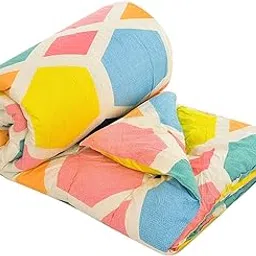 RRC Super Soft Microfiber Quilted Comforter,Quilt Bed Cover for Single,60X90(Inches) Size Bed Luxury Breathable 220 GSM Cozy Super Soft Printed Comforter-picture-20