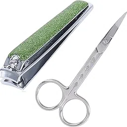 Midazzle Nail cutter and Cuticle Scissor Combo (Pack of 2)-picture-43