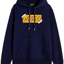 the duffers Hoodies for Men Weirdo Winter Branded Cotton Hooded Sweatshirt-picture-10