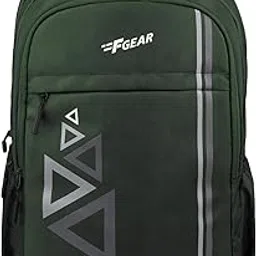 f gear Noir Spruce Green 29L Backpack With Rain Cover/Trendy Stylish/Casual daypack/Office Bag/Travel/School/College/For Girl & Boy Unisex-picture-30