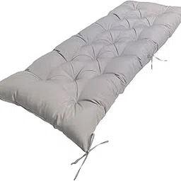 BNF® Bench Cushion Soft Bench Pad Rectangle for Porch Rockers Patio Chair Lounger Light Gray|Home & Garden |Yard, Garden & Outdoor Living|Patio & Garden Furniture|Cushions & Pads-image-13