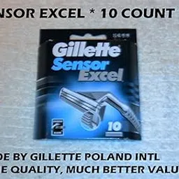 Gillette Sensor Excel Refill Razor Blade Cartridges - Men, 1 Count (10 Count (pack of 1)-picture-31