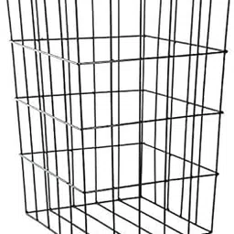 THE BESTSELLERS 21275 Userfriendly Black Wired Laundry Basket, 40 LTR, Laundry Storage Bin, Laundry Organizer - Black - Made in India!-picture-46