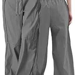 tabadtod Women Ballon Style Reflective Trouser Loose fit-picture-11