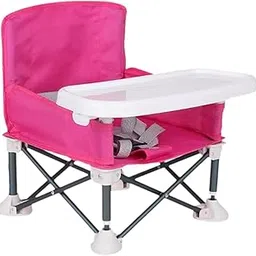 LR Decor E-Shop Baby Seat Booster Compact Fold Baby Dining Seat for Home Indoor Outdoor Boys Red-picture-28