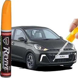 Hyundai Aura colors Revive touchup paint pen, factory Quality & matched 2K paint (Titan Grey (R4G))-picture-14