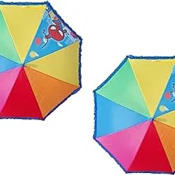 Umbrella for Kids Stylish & Cute Child Safe 100% Waterproof Sun & Rain Protection Kids Umbrella for Girls, Boys and Baby Combo Of 2-image-93