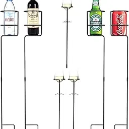Urban Deco Wine Stake, Drink Holder, Beach Drink Holder, Outdoor Drink Holder Stakes, Heavy Duty Drink Holder Stakes, 7-Pack-picture-26