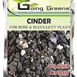 Going Greens Natural & Washed Cinder for Succulents, Cactus, Roses, Bonsai and Other Plants (2-8 mm) | 4.5 kgs, Powder-picture-21