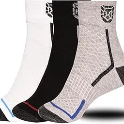 BTfash Solid Ankle Compression Socks for Men & Women, Multicolor, Free Size (SK005_PO3)-picture-51