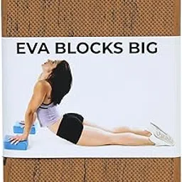 Guhyam World High Density Premium Eva Yoga Blocks-Big|Lightweight & Durable Support,Odour Resistant And Moisture-Proof/Brown-picture-32