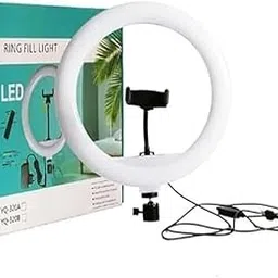 12 Inch Ring Light with 7ft Tripod Stand | LED Fill Light with Phone Holder for Photography, Makeup, YouTube, and Live Streaming | USB Powered | 3 Light Modes-picture-30