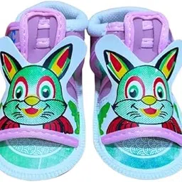 Cute Bunny Design Kids Sandals for Boys & Girls | Soft & Comfortable Indoor Outdoor Footwear | Anti-Slip Sole-picture-52