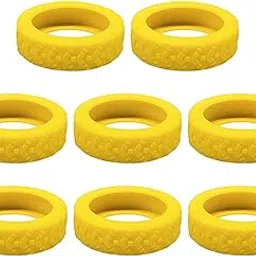 atorse ™ 8X Silicone Luggage Wheel Covers Scratch Guard Luggage Suitcase Wheels Cover Yellow|Travel | Luggage-picture-21