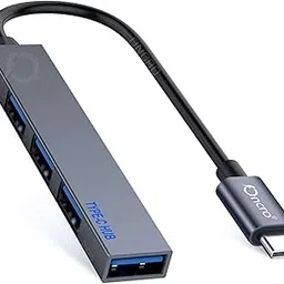 USB C Hub Type C to 4 Port USB Type C 3.0 to USB 2.0 Hub OTG Adapter 4 in 1 USB Extender, 4 Port Expander for Phone Laptop, PC, Chrome-Book/Mac-Book/Pixel for Data Transfer. image 1