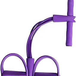 THE STYLE SUTRA® Elastic Pedal Resistance Band Elastic Sit up Pull Rope for Abdomen Leg Waist Purple | Sporting Goods | Fitness, Running & Yoga | Fitness Equipment & Gear | Resistance Trainers-picture-48